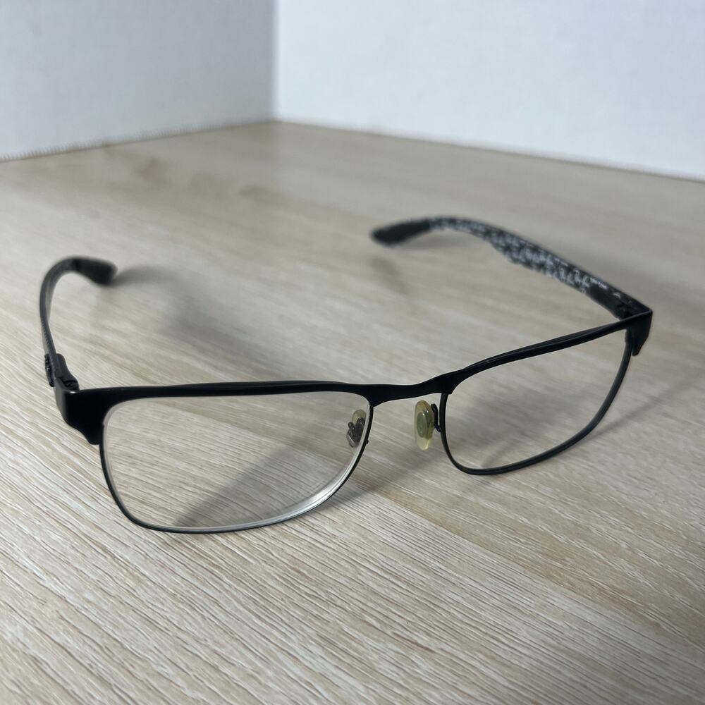 Ray-Ban RB8416 2503 Eyeglasses Black Carbon Fiber 53-17-145 Frames Only
